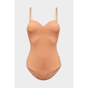 NEW SANTA BRANDS women's solid bodysuit in blush
